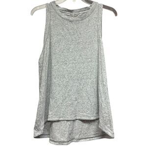 CALIA by Carrie Underwood Gray Tank Top "There Are No Limits" Size Medium